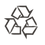 Made using recycled polypropylene