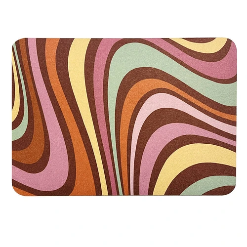 Retro Swirl Mousepad image