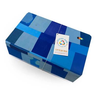 Yoga Block - Blue Ocean image