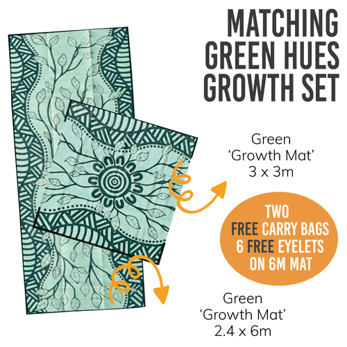 Green Growth Mat Set image