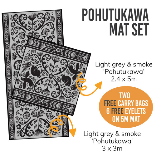 Pohutukawa Mat Set image