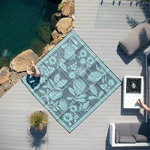 AUSTRALIAN FLORAL MAT 3X3M image