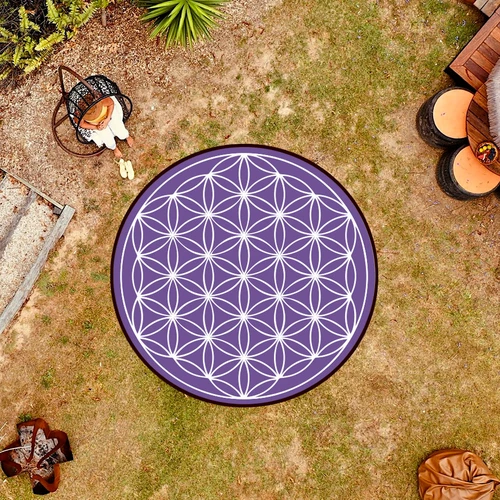 FLOWER OF LIFE MAT 3M image