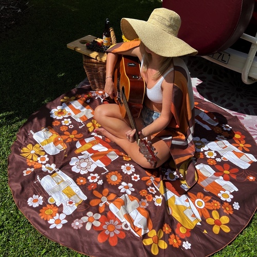 The 70'S Beach Mat image