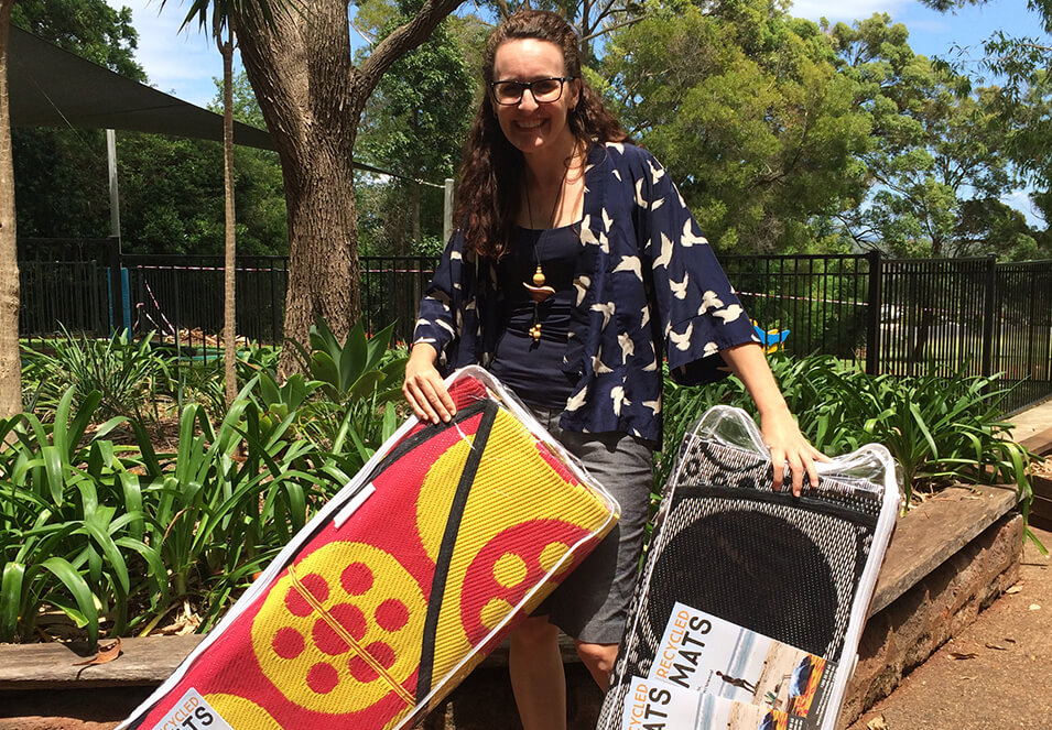 Guess Who Loves Our Recycled Mats?