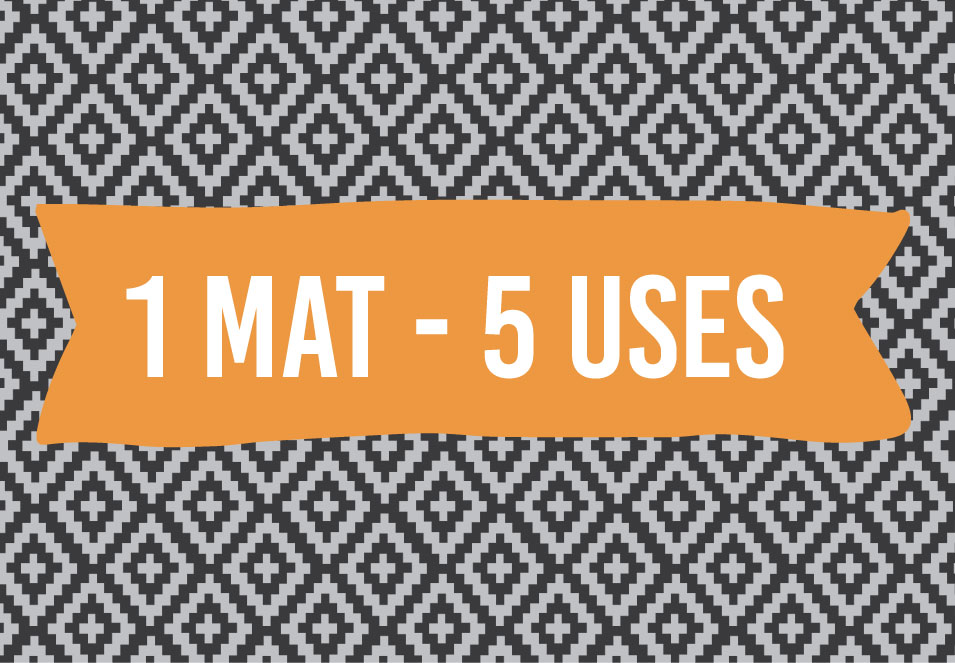 1 mat - 5 Uses
